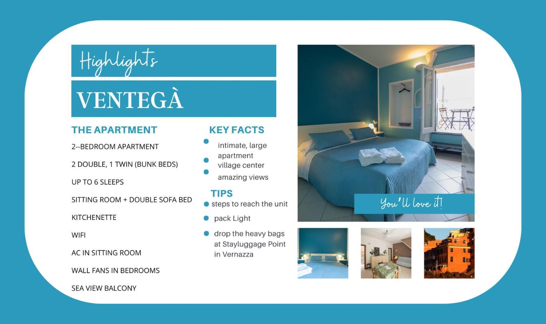 Ventega Sea View Apartment เวอนาซซา ภายนอก รูปภาพ